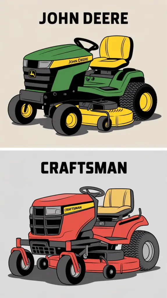 Choosing Between Craftsmen and John Deere