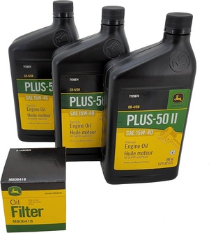 John Deere Equipment Oil Change Kit
