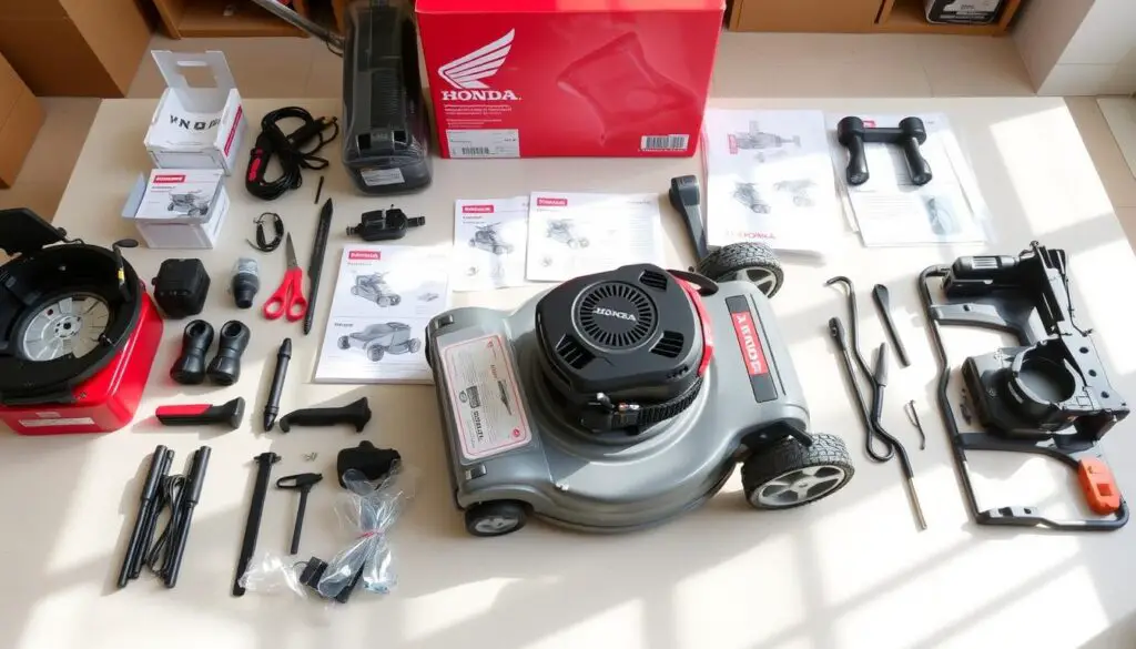 Honda HRN216VKA lawn mower assembly