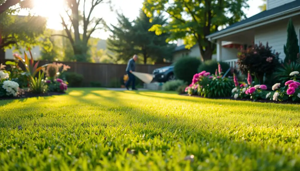 Lawn fertilization
