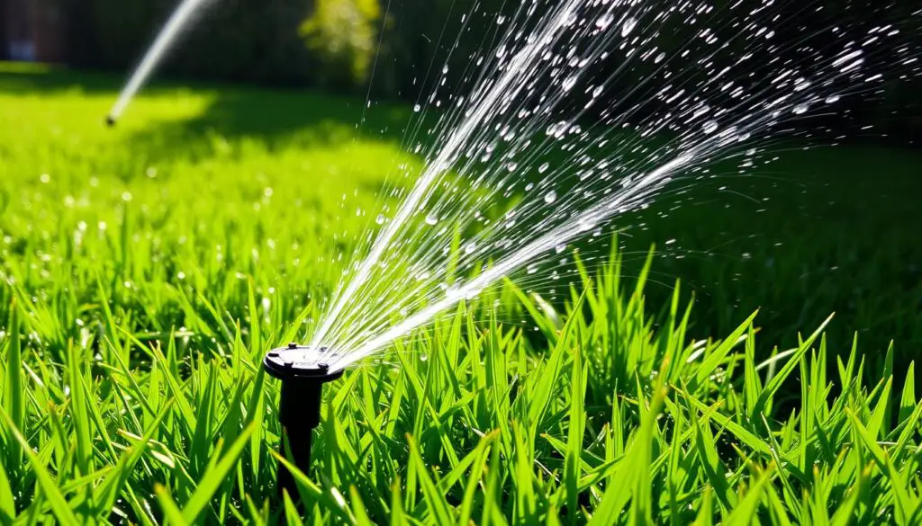 Lawn watering techniques Lawn watering techniques