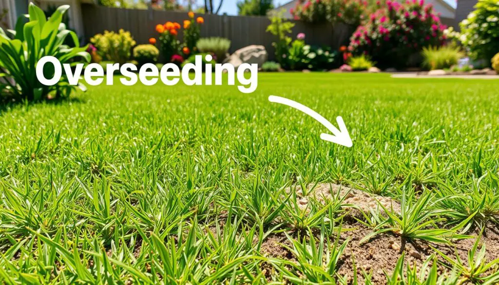 Overseeding lawn Overseeding lawn