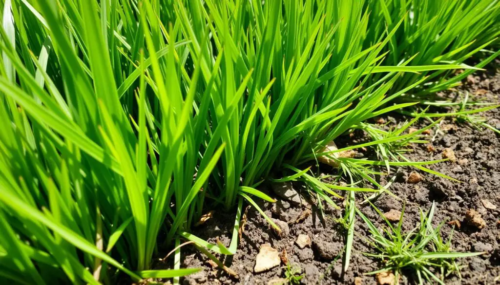 Thatch-producing grasses