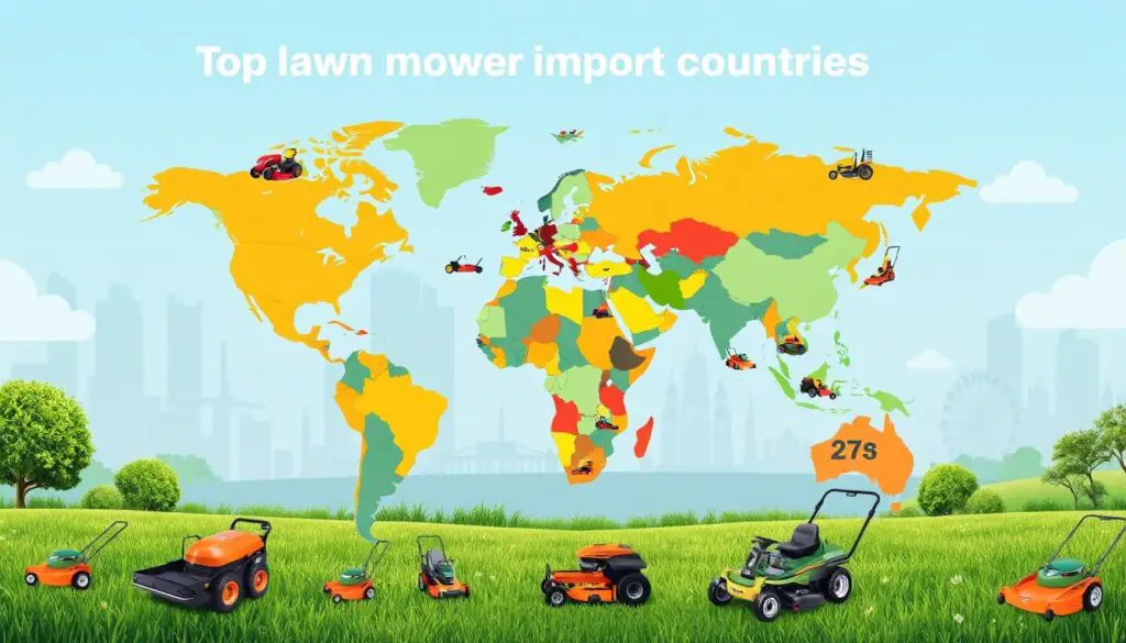 Top Lawn Mower Importing Countries