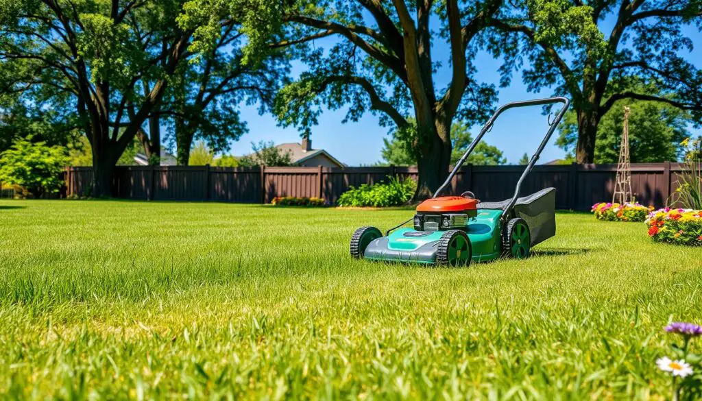 budget lawn mowing