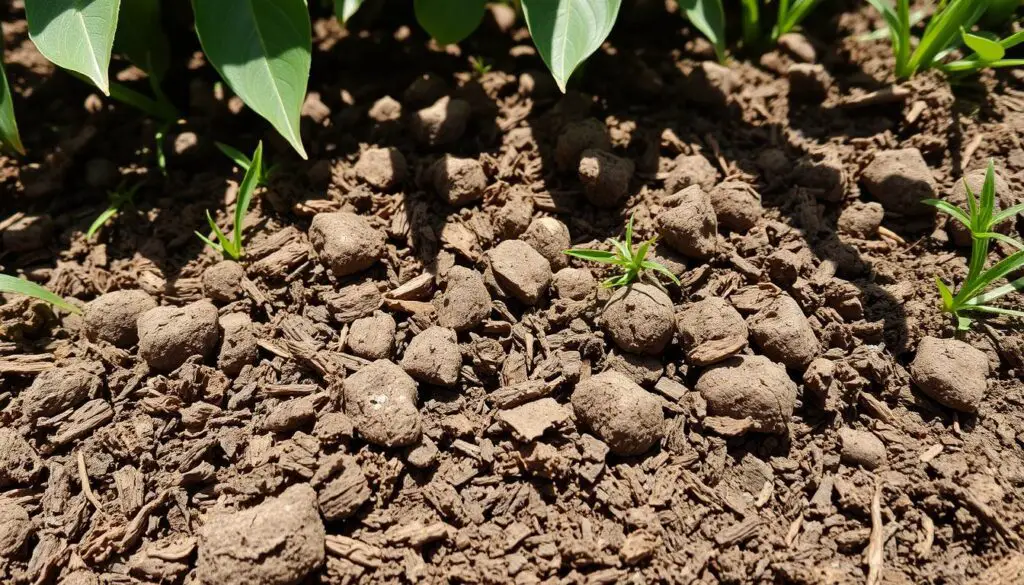 compacted lawn soil