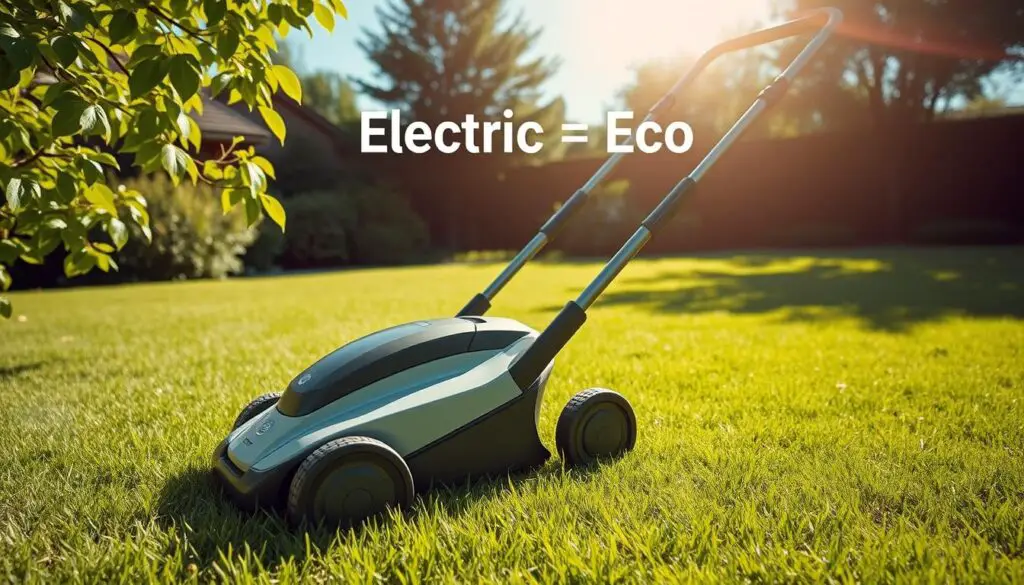 electric lawn mower