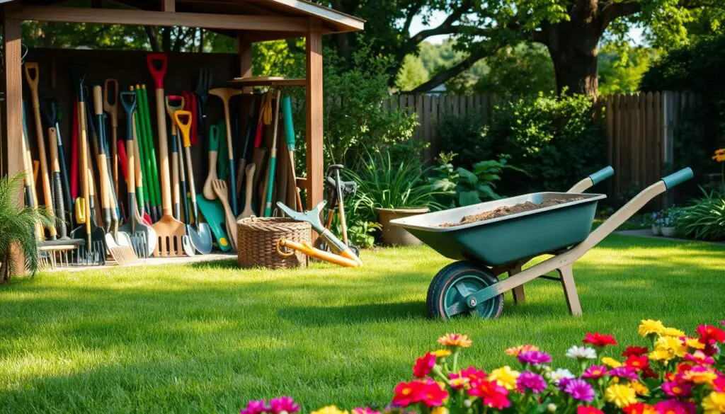 landscaping overhead