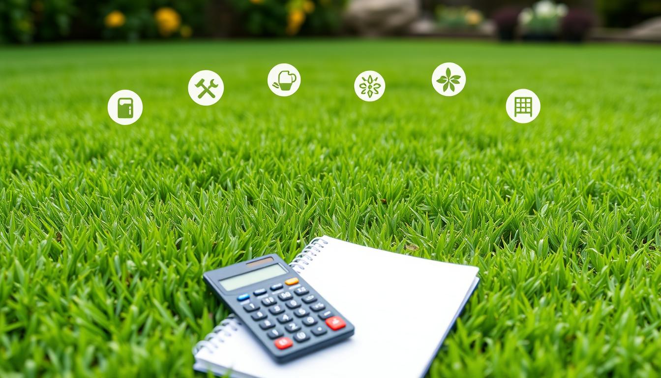 lawn care budget