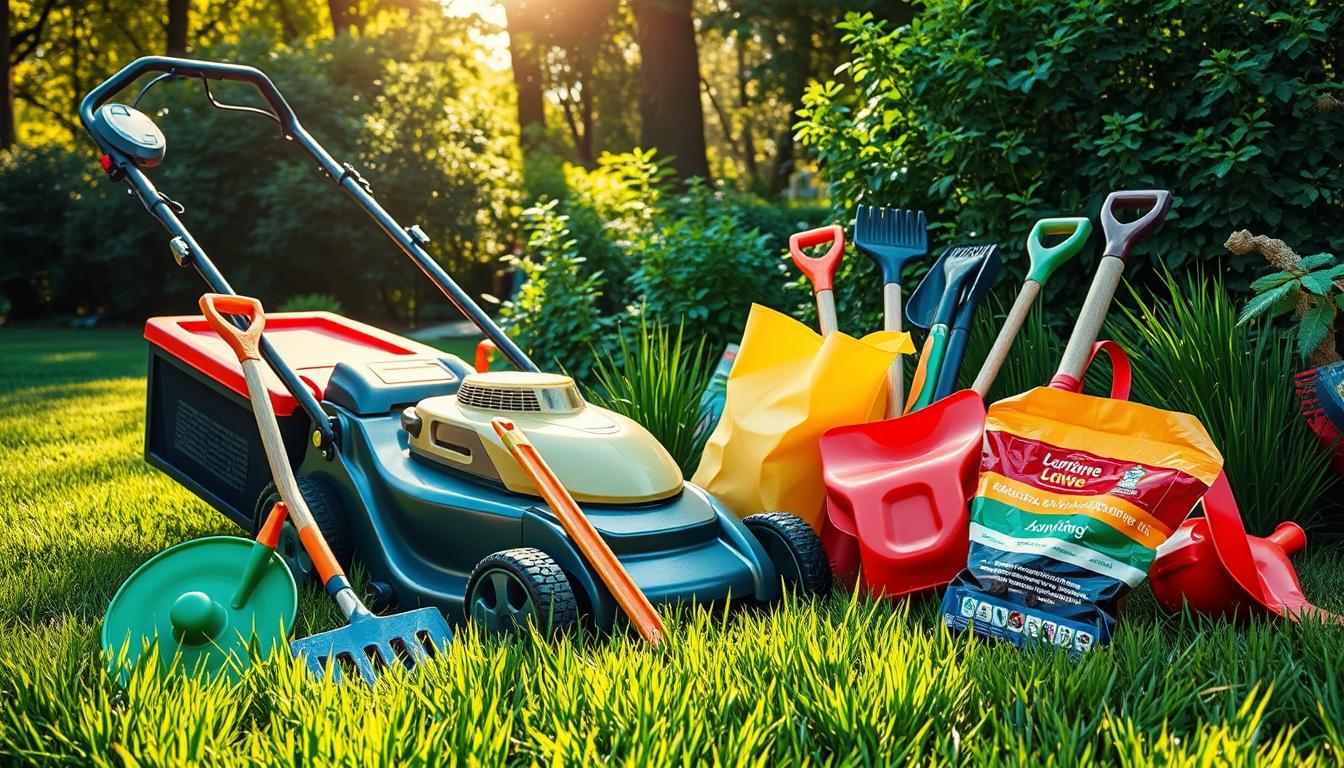 lawn care equipment