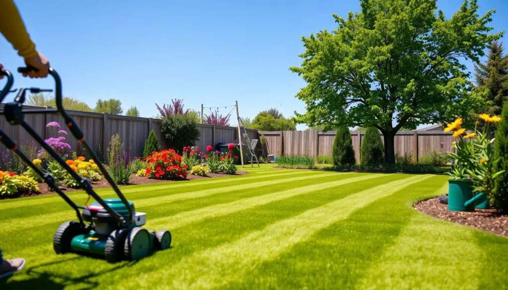 lawn maintenance benefits