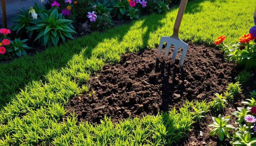 lawn preparation