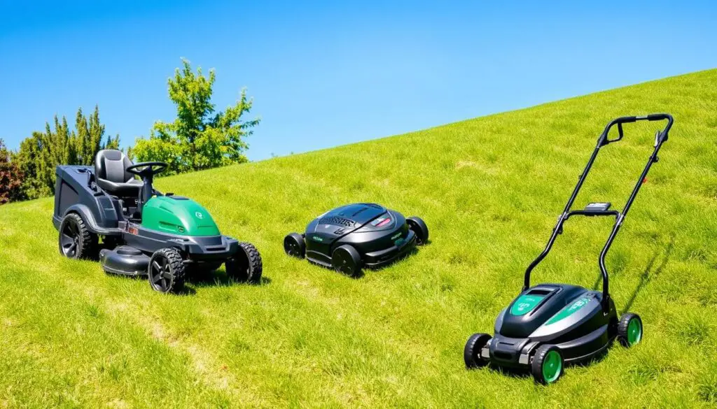 mowers for inclined terrain mowers for inclined terrain