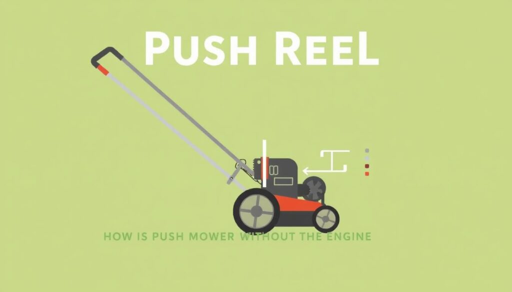 precise grass cutting push-reel mower