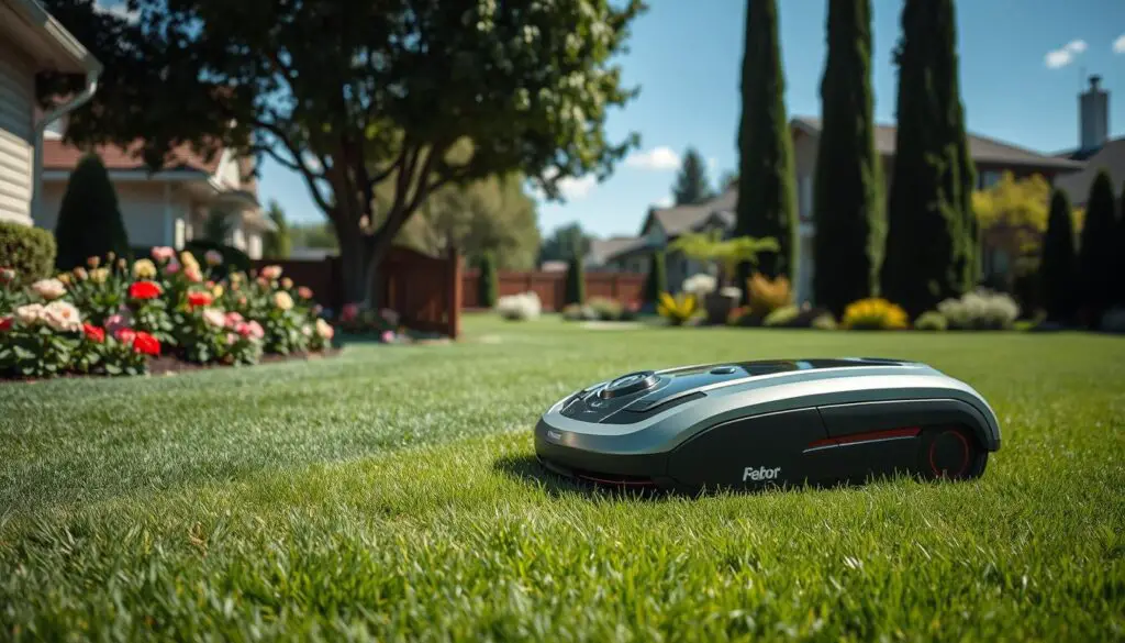 quiet robotic mowers