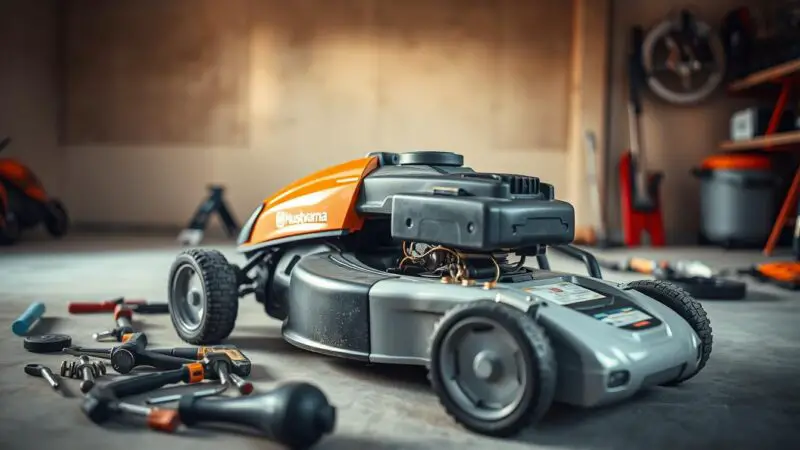 Husqvarna LC221A common problems and fixes
