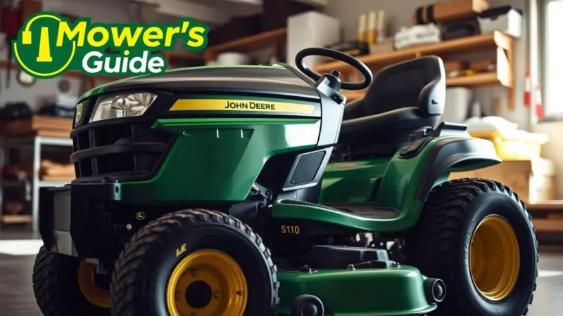 John Deere S110 common problems and fixes