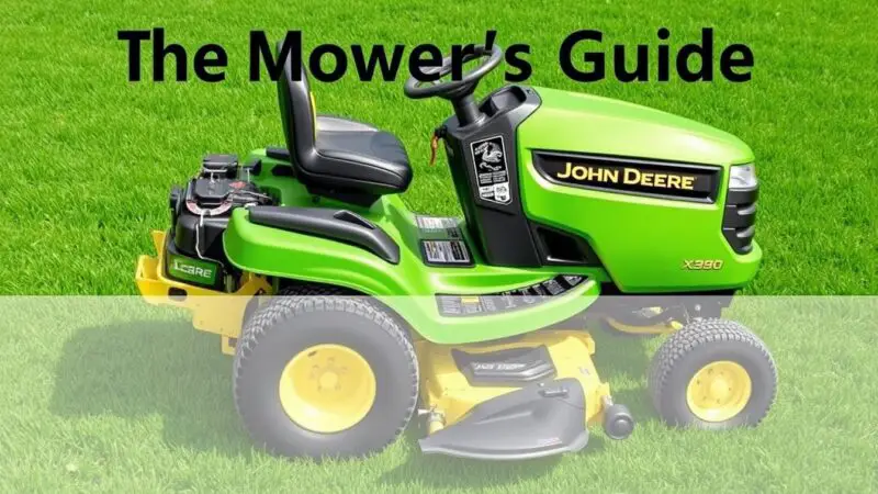 John Deere X390 common problems and fixes