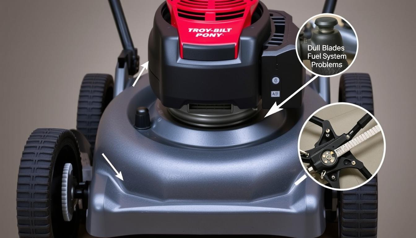 Troy-Bilt Pony common problems and fixes