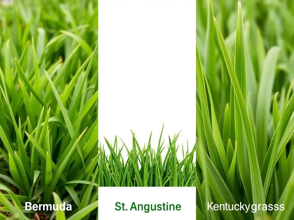 Different grass types requiring specific lawn mower settings for summer care