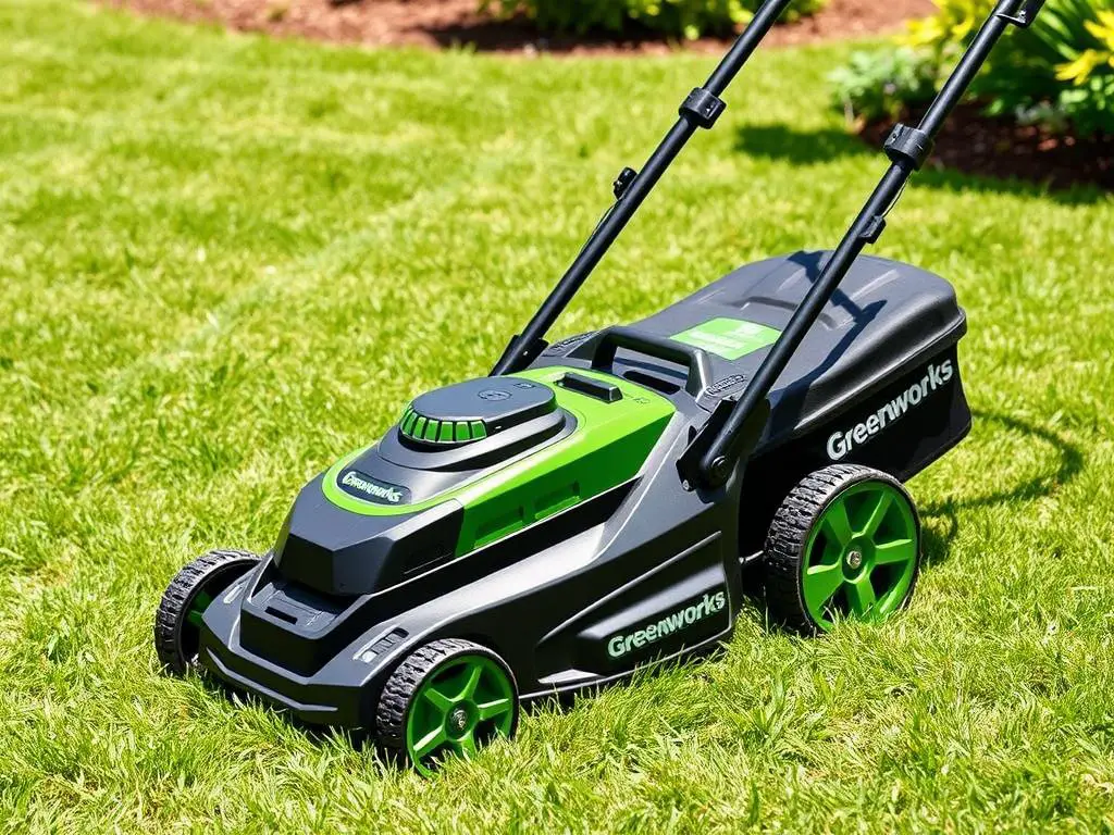 Greenworks 25322 16-Inch 40V Cordless Lawn Mower for affordable summer lawn care