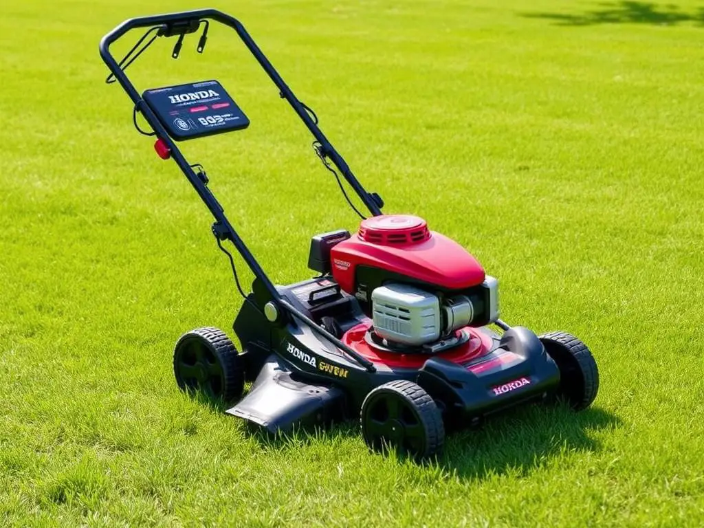 Honda HRX217VKA lawn mower with Versamow system for perfect summer lawns