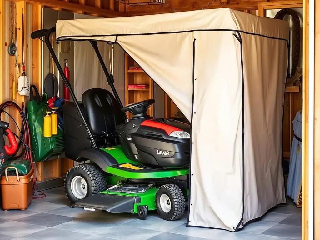 Proper lawn mower storage techniques for summer season