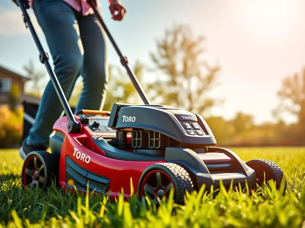 Toro 60V Max 21-inch Super Recycler battery-powered lawn mower for summer